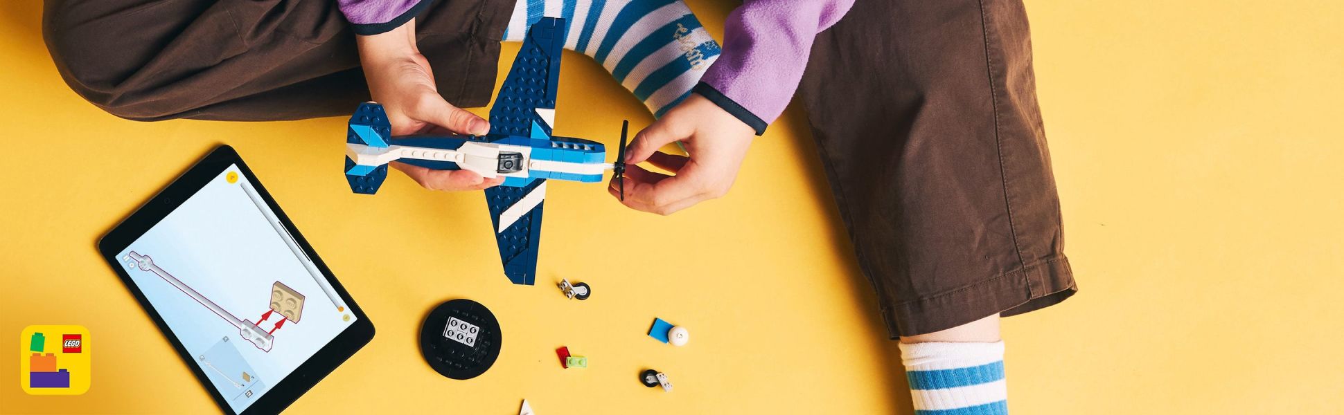 Builders can zoom in, rotate sets in 3D and track progress using the fun, intuitive LEGO Builder app.