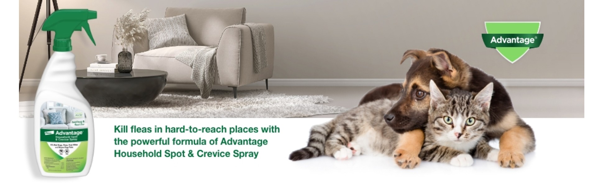 Advantage Elanco Household Spot Crevice Spray, 24 Petco - Main Image