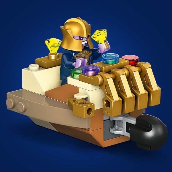 Thanos’s spaceship has moving ‘fingers’ and a missile launcher.