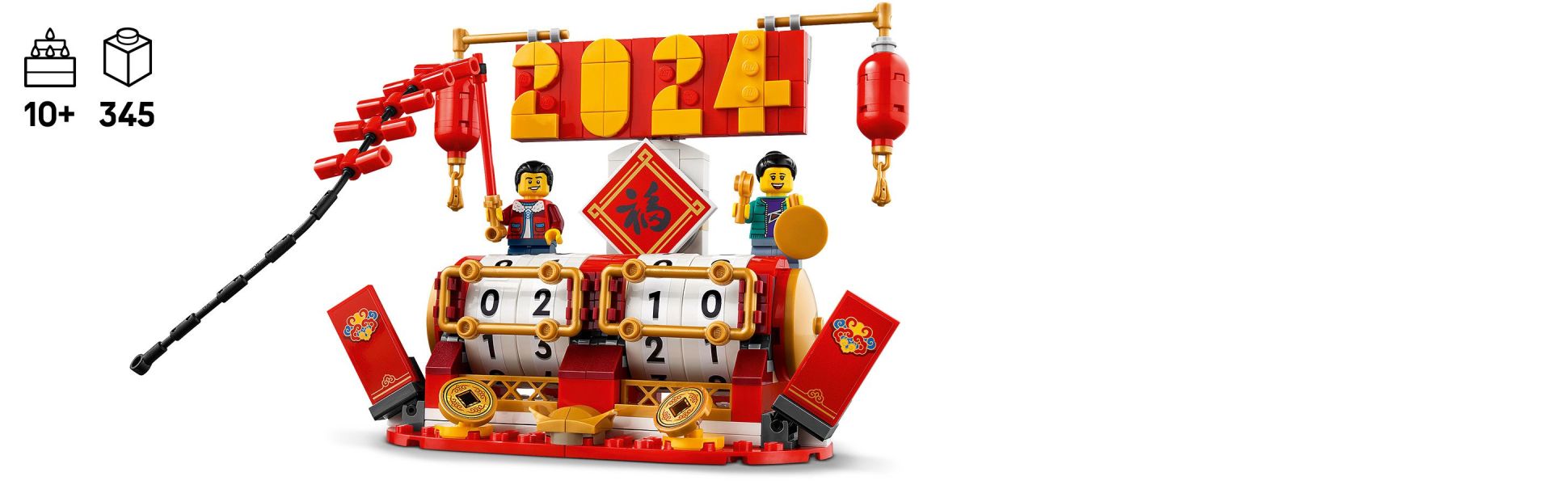 Build the calendar on the traditional stand for Lunar New Year or the dragon boat stand for the Dragon Boat Festival.