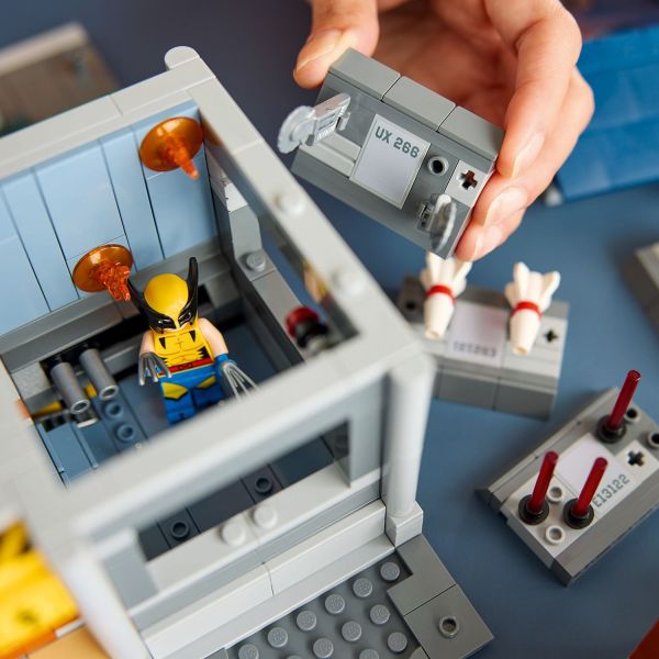 The Danger Room’s walls and accessories can be reconfigured.