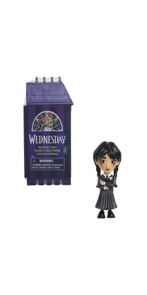 Wednesday Collectible 4-inch Figure, Series 1, Surprise Figurine