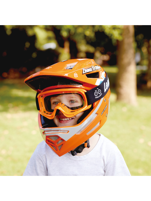 Zorax Orange CAMO M (7-8 Years) Kids Suit & Gloves M (6cm) & Goggles - View #6