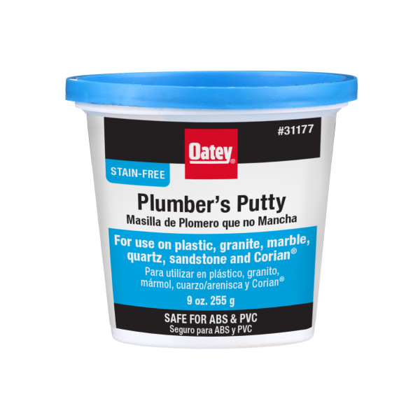 Oatey Stain-Free White Plumbers Putty