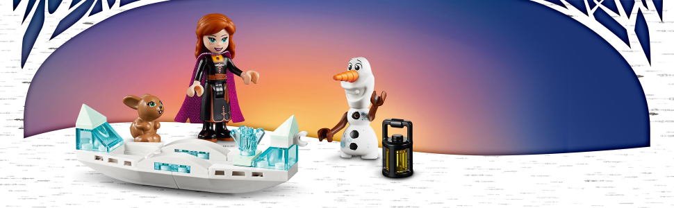 LEGO® l Disney La Reine des neiges 2 - 41165 - L'expédition en canoë d'Anna