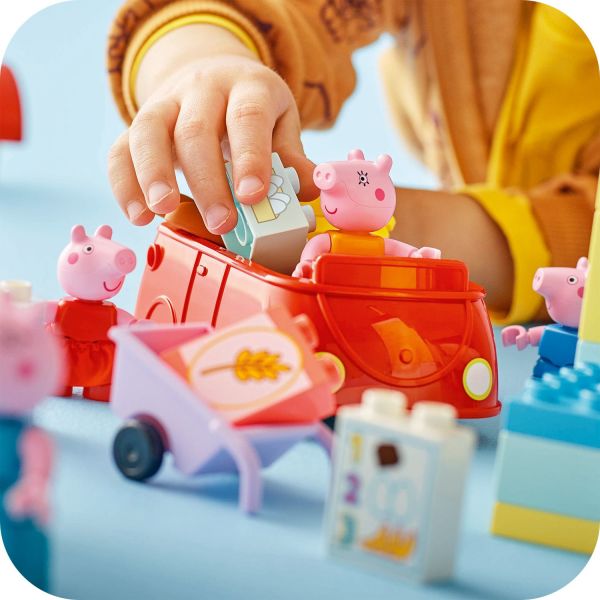 Find the items on Peppa’s list.