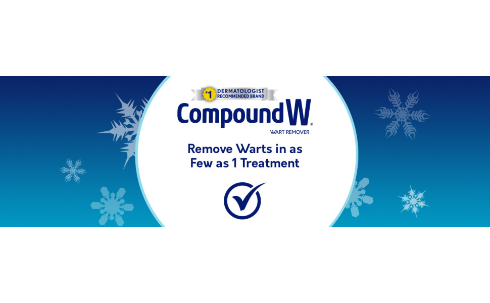 Compound W Freeze Off Advanced Wart Remover with Accu-Freeze, 15  Applications 
