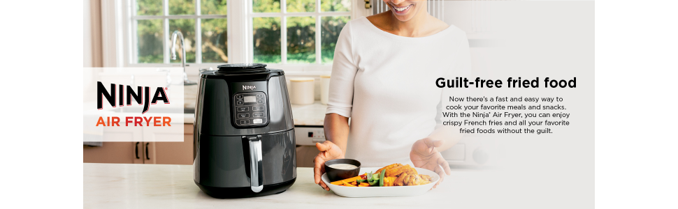 This On-Sale Ninja Air Fryer Has a Genius Feature That Takes the 'Stress  Out of Cooking