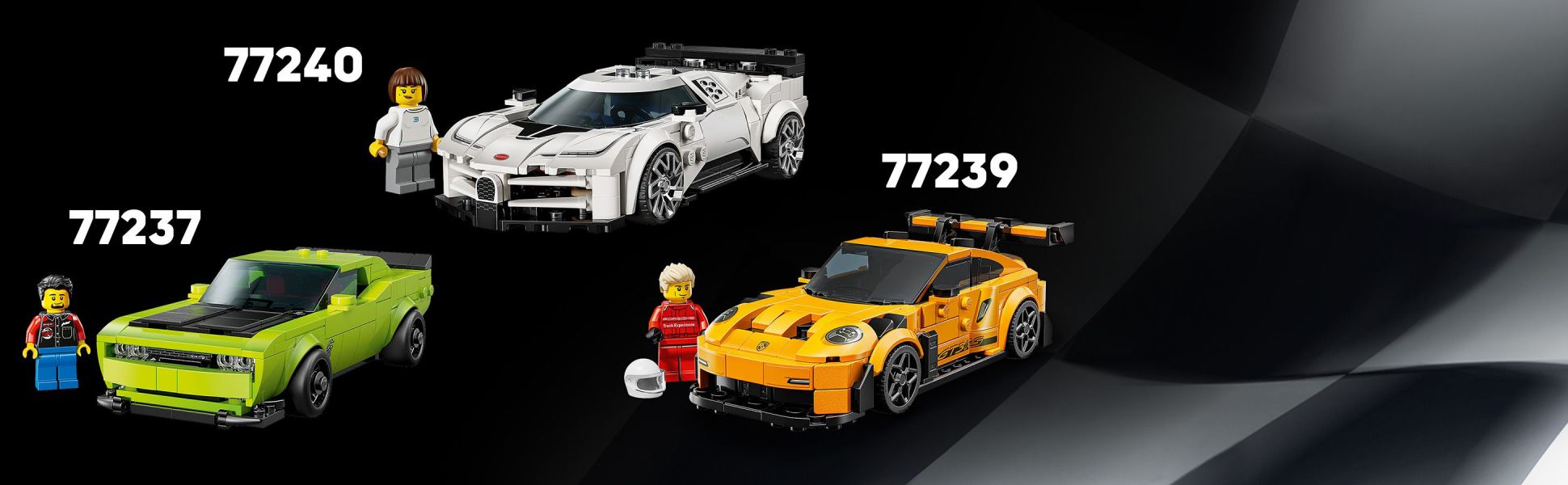 LEGO Speed Champions Lamborghini Revuelto & Huracán STO 77238