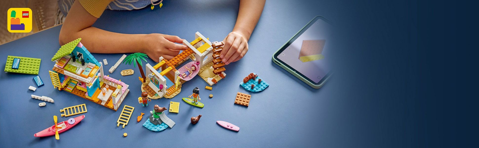 Builders can zoom in, rotate sets in 3D and track their progress using the fun, intuitive LEGO Builder app.
