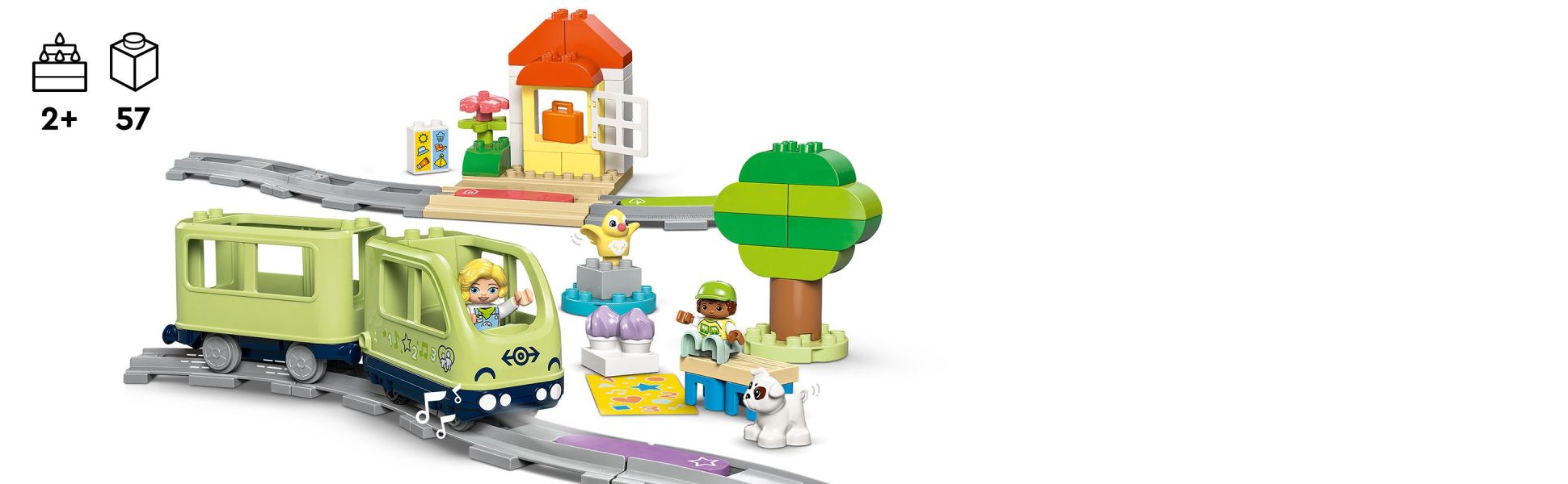 Toddlers choose a holiday destination, then embark on a trip filled with lights, sounds and customizable fun.