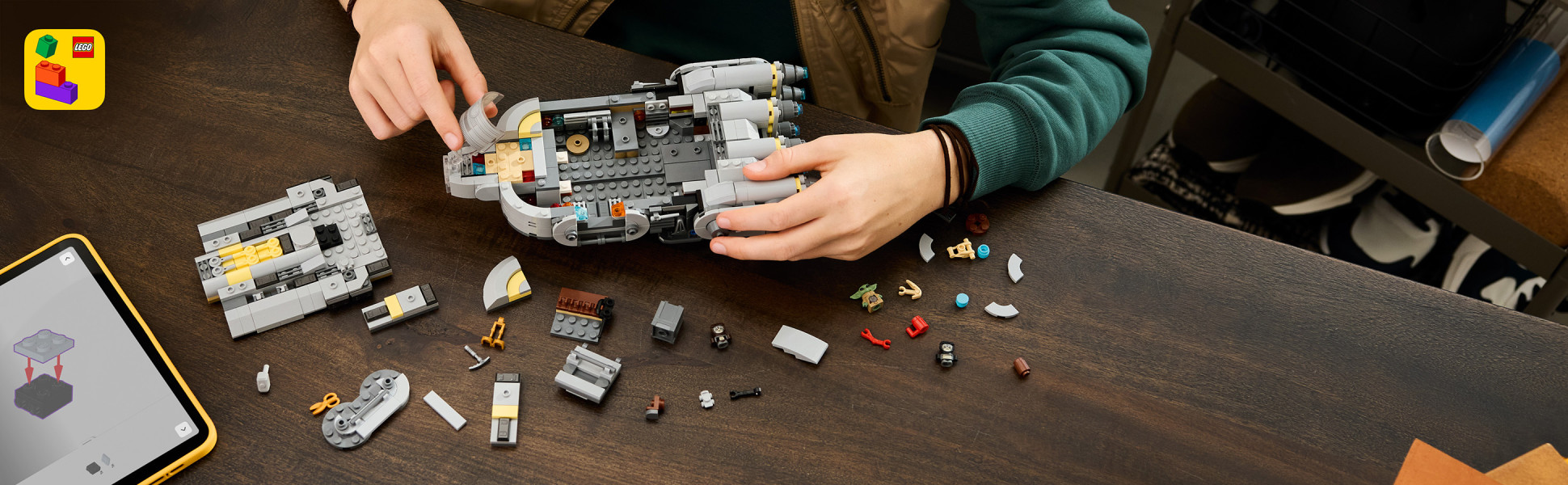 Builders can zoom in, rotate sets in 3D and track their progress using the fun, intuitive LEGO Builder app.
