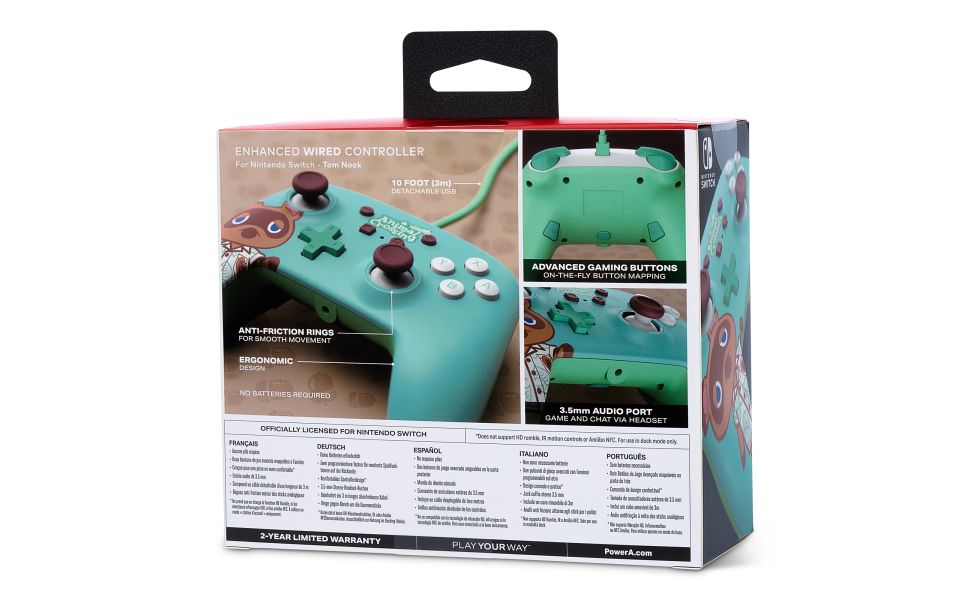 PowerA Enhanced Wired Controller for Nintendo Switch - Animal