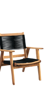 Balkene Home Kingsmen Sofa Chair, Black