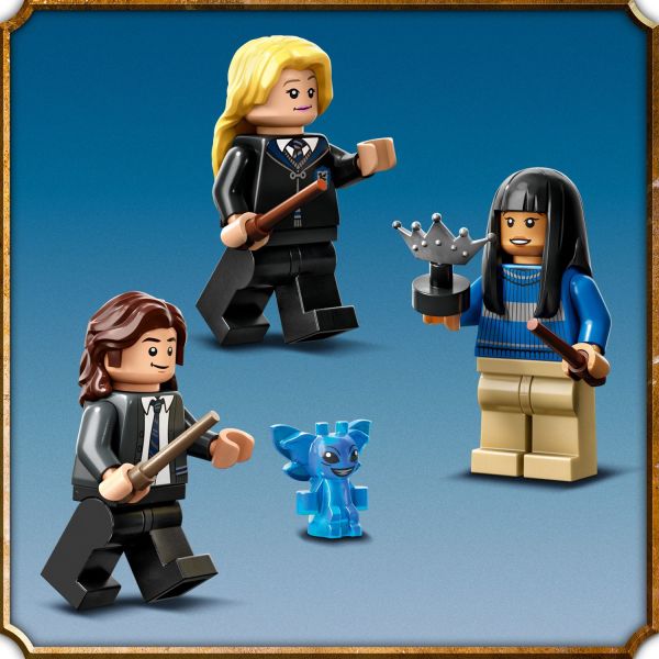 LEGO Harry Potter Ravenclaw House Great Boys, Banner Wall Kids Collectible Toys, Minifigure Common Girls Hogwarts 76411 Luna Set Room for Lovegood and Toy Gift Display, or - - and Castle Wands, Travel