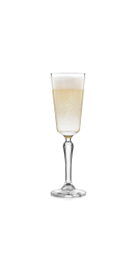 Libbey Capone Flute Glasses, Set of 4 