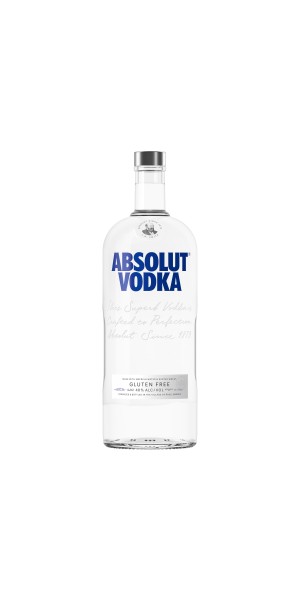 Absolut Original Vodka, 1.75 L Bottle, 40% ABV