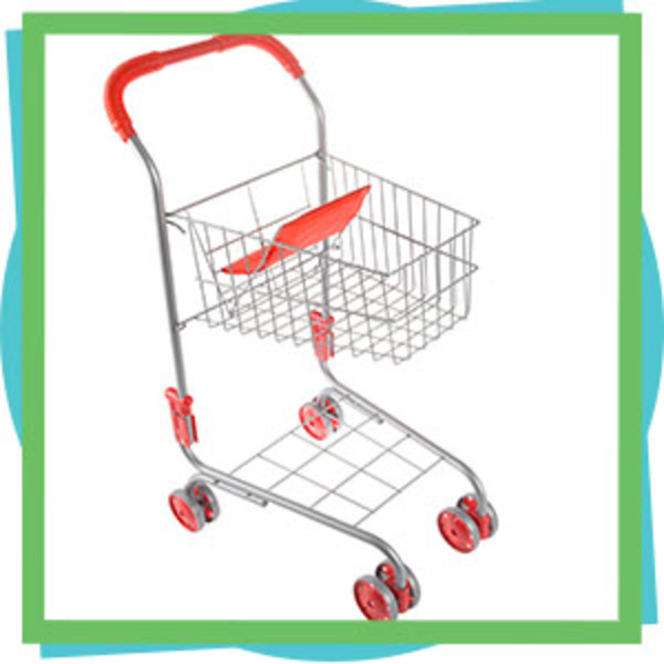 Kids play grocery cart online