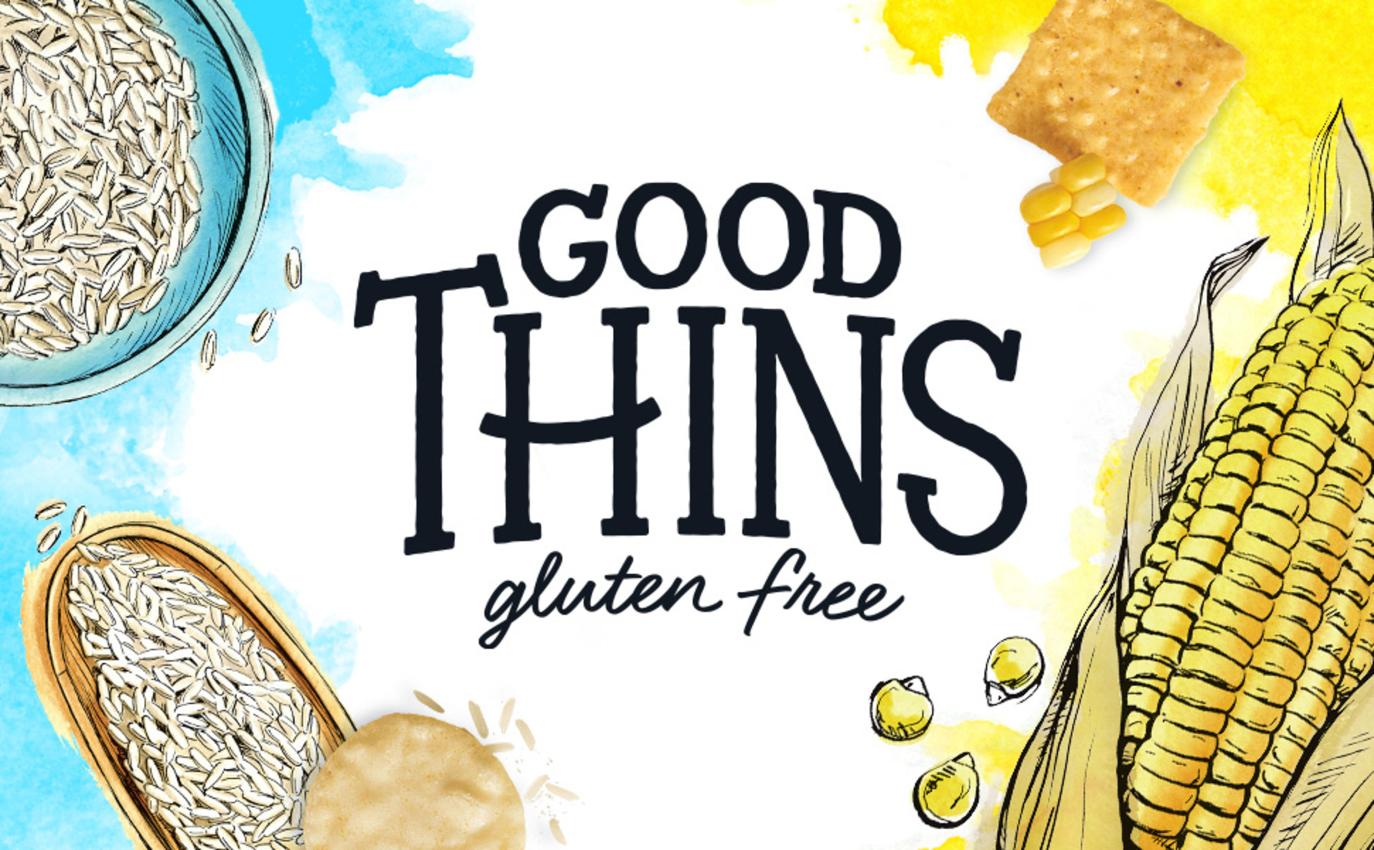Good Thins Garden Veggie Rice Snacks Gluten Free Crackers, 3.5 oz