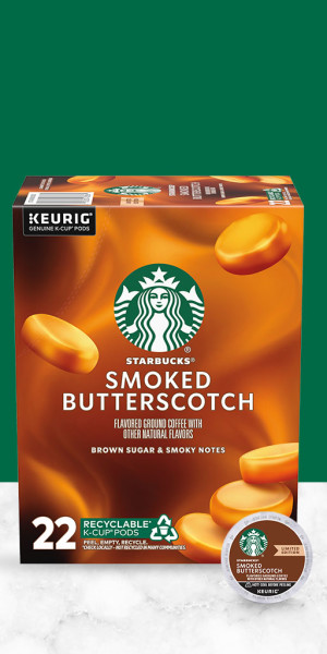 Starbucks Smoked Butterscotch K-Cup Coffee