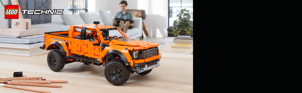Lego 42126 technic kit ford f-150 raptor maquette de voiture a construire  cadeau pour adulte modélisme voiture - La Poste
