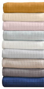 Mikala Waffle Cotton Blanket