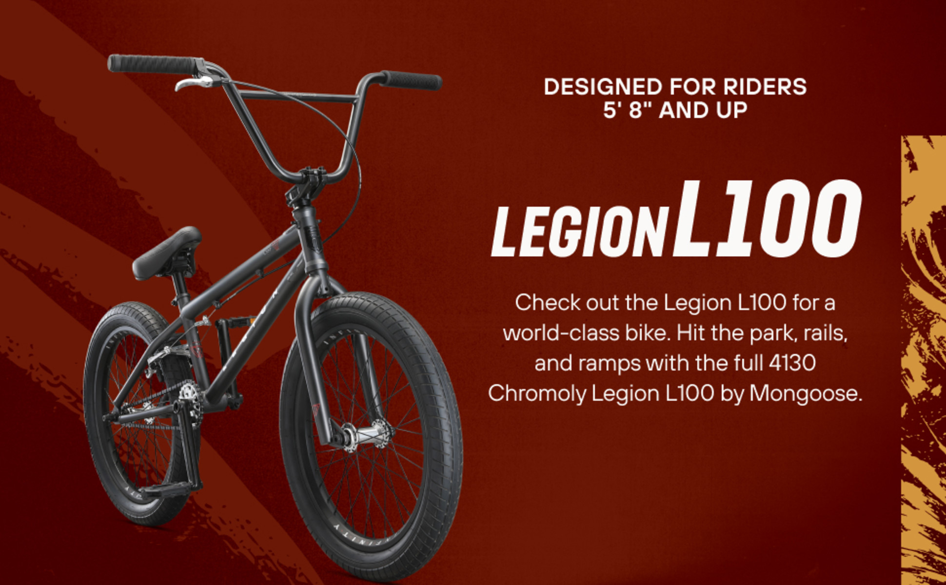 Legion L80 | BMX Style Bikes | Adult Bikes - Mongoose