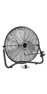 Lasko A20302 20 Wind Machine Air Circulator Floor Fan with 3