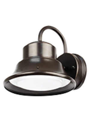 Commercial Electric 250 Lumens Integrated LED Bronze Dusk to