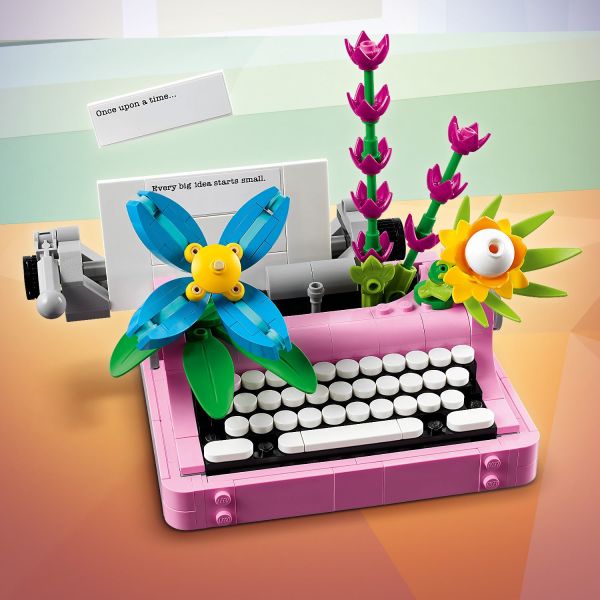 LEGO Creator 3 in 1 Typewriter with Flowers Building Toy 31169