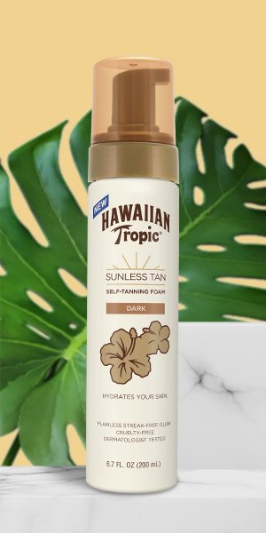 Hawaiian Tropic Dark Sunless Tanning Foam