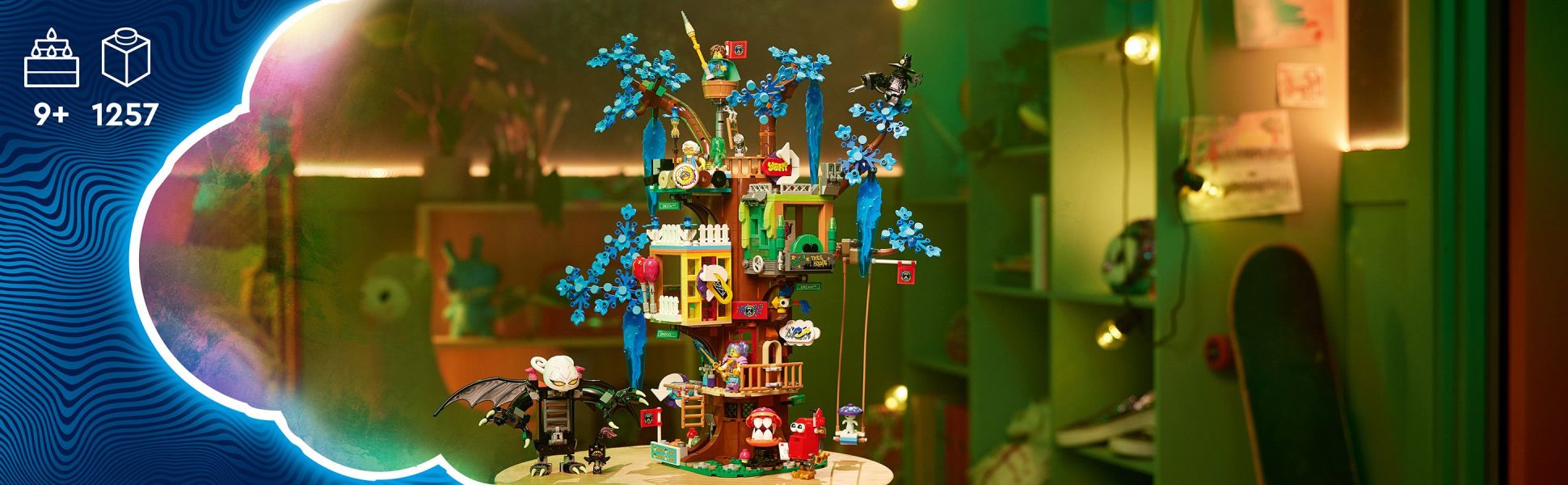 LEGO DREAMZzz Fantastical Tree House 71461 Features 3 Detailed