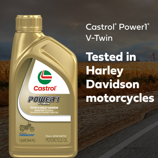 Castrol Power1 4T 10W-40 Synthetic Motorcycle Oil, 1 Qt - Walmart.com