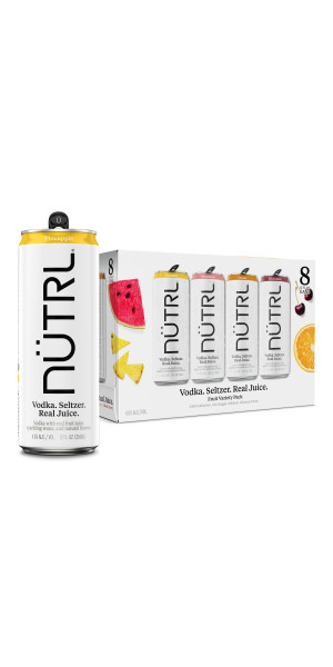 Nutrl Assorted Vodka Variety Pack 8 - 12 fl oz Cans
