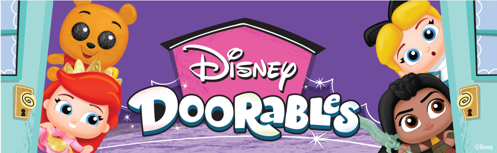 Disney Doorables Beyond the Door Elsa's Bedroom Playset, Includes
