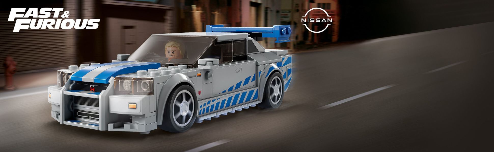 LEGO Speed Champions: 2 Fast 2 Furious Nissan Skyline GT-R (76917) – The  Red Balloon Toy Store
