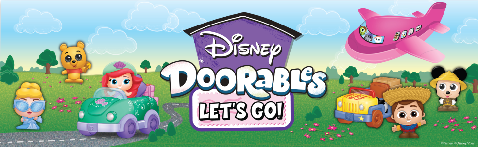 Disney Doorables Let’s Go Cars Series - Stitch (Rare)