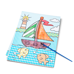 My First Paint With Water Kids' Art Pad With Paintbrush – Baby Braithwaite