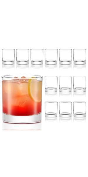 Libbey 917CD Heavy Base Rocks Glasses, 11oz, Set of 12