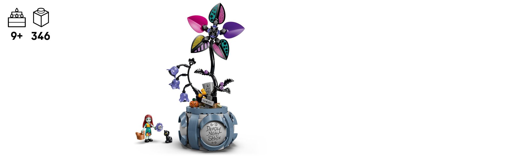 Kids can create stories of their own within Tim Burton’s The Nightmare Before Christmas universe with this imaginative building toy.