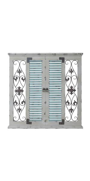 Rustic Beige Wooden Wall Decor