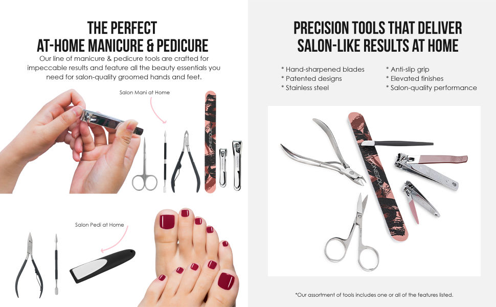 Japonesque Toenail Clipper & Cuticle Pusher Soft Touch : Target