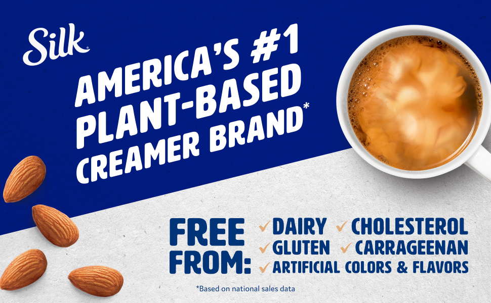 Silk - Vanilla Creamers (Almond & Oat Milk) – PlantX US