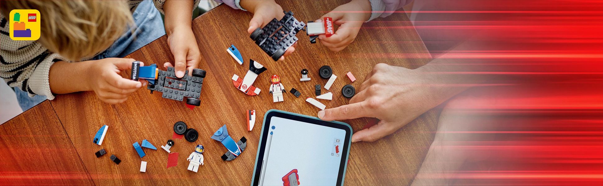 Embrace the magic of playtime together with LEGO bricks – a great way for kids to develop confidence and creativity.