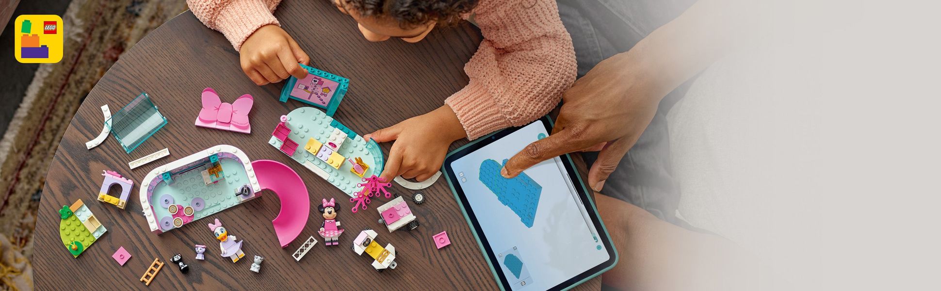Young builders can learn to zoom in, rotate sets in 3D and track building progress using the fun, intuitive LEGO Builder app.
