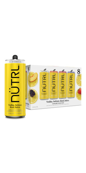 Nutrl Lemonade Vodka Seltzer Variety Pack 8 - 12 fl oz Cans