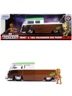Guardians Galaxy 1963 Volkswagen Bus 1:24 Vehicle & Fig