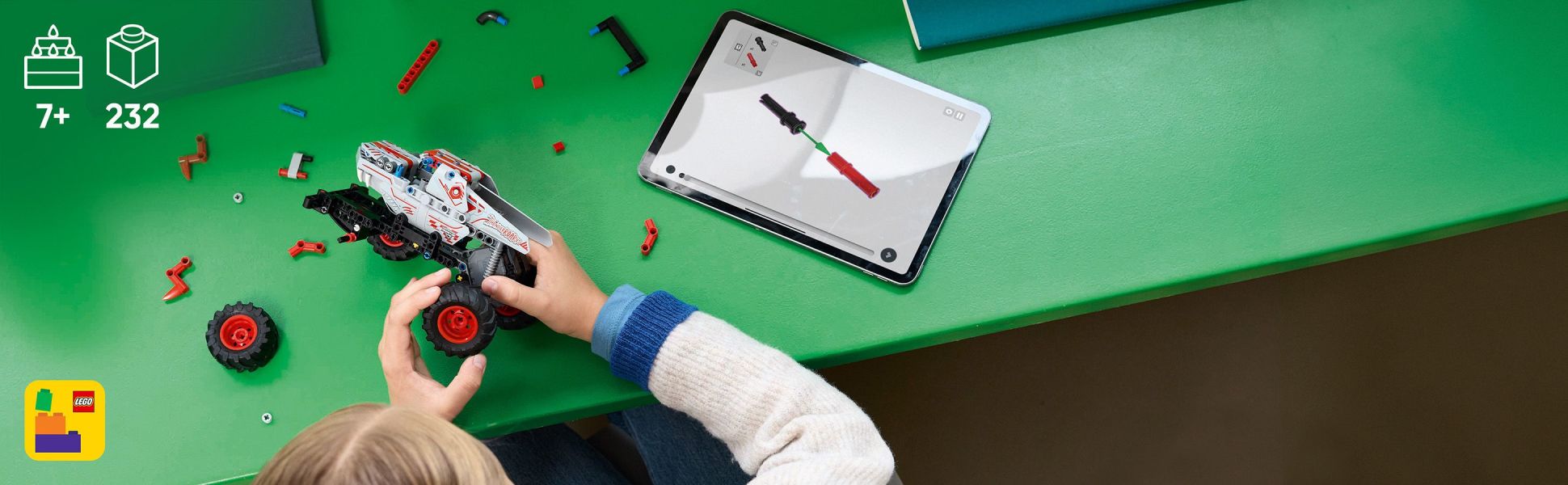 Builders can zoom in, rotate sets in 3D and track progress using the fun, intuitive LEGO Builder app.
