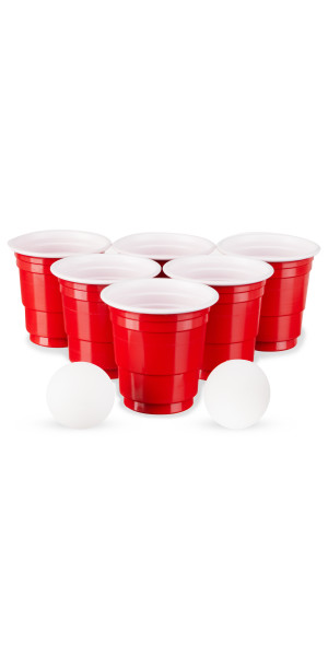Double Wall PP Red 18 Oz Disposable Plastic Beer Pong Game Cups - Buy  Double Wall PP Red 18 Oz Disposable Plastic Beer Pong Game Cups Product on