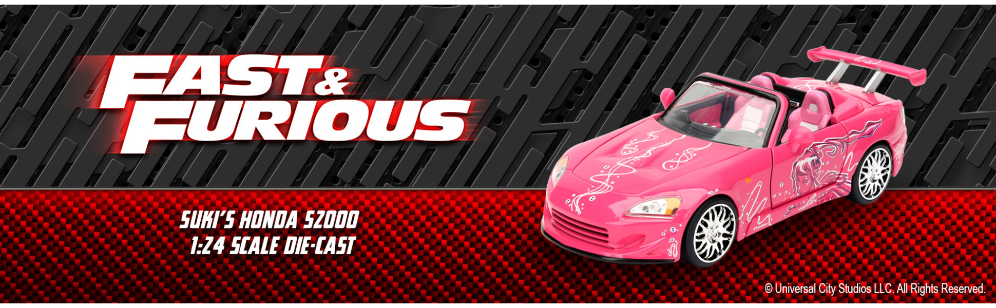 Fast & Furious Collectible Diecast Toy: Suki's Honda S2000 1